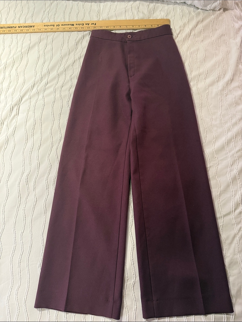 Levi's Juniors Vintage Wide-Leg Pants in Deep Plum